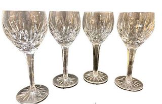 4 Piece Waterford Wine Glasses