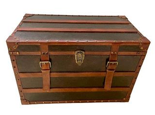Leopold Leather Trunk