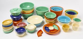 Forty-four Fiesta Serving Pieces Lot