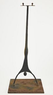 Modernist Wrought Iron Table Base