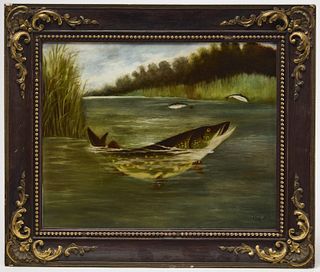 Good Fish Sporting Painting