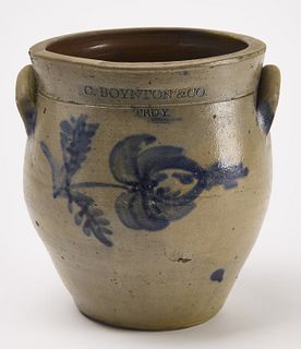 C. Boynton & Co Stoneware Jar