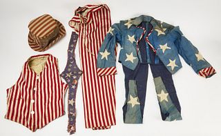 Adult Size Patriotic Uncle Sam Suit
