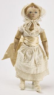 Early Painted Face Cloth Doll