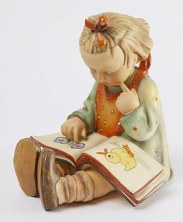 Large Hummel - Girl Reading Book