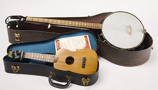 Vintage Banjo and Ukulele