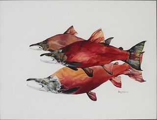 Amy Lay (b. 1972), Sockeye Salmon
