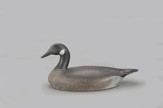 Early Turned-Head Canada Goose Decoy, John Cooper Reeves (1860-1896)