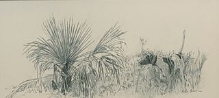 Peter Corbin (b. 1945), Two Pencil Drawings