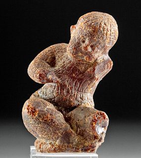 Published / Rare Hellenistic Greek Amber Nude Baby