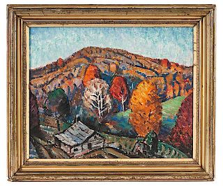 Fall Landscape by Glen Tracy 