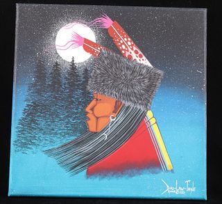 2021 Original Dau-Law-Taine Kiowa Painting