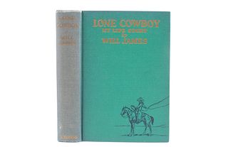 1st Edition 1930 Lone Cowboy By Will James