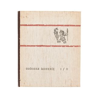 Nowotny, Karl A. Códices Becker I / II. Graz, Austria: Akademische Druck - U. Verlagsanstalt, 1961. Texto y facsimilar en carpeta.