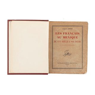 Genin, Auguste. Les Français au Mexique. Du XVIe. Siècle à nos Jours. Paris: Nouvelles Éditions Argo, 1933.