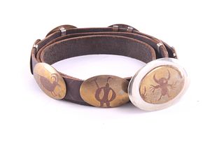 N.W Wyoming Bailey Nelson Supernatural Concho Belt