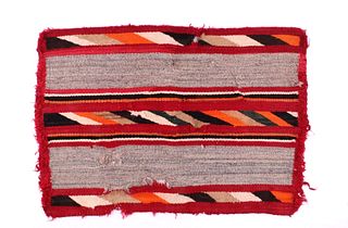 Navajo Chinle Pattern Wool Rug c. 1900-