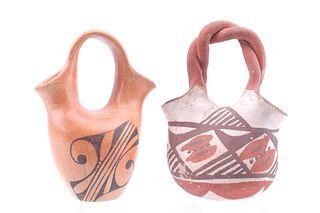 Jemez Pueblo Polychrome Wedding Vase Collection