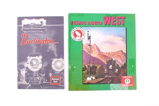 A Pair Of Souvenir Train Route Booklets