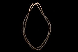 Petite Chevron Yellow Jacket Bead Necklaces