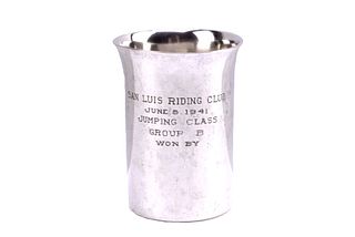 Mint Julep San Luis Sterling Silver Trophy Cup