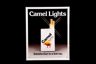 Camel Lights RJ Reynolds Tobacco Co. Sign c. 1978