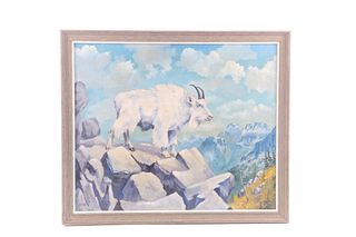 Original N.C. Miller Jr. "Mountain Goat '59"