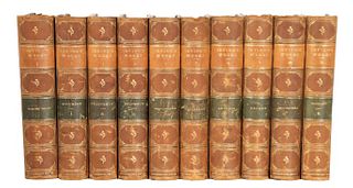 (10) Volumes by Washington Irving 1867-1870