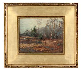 Landscape by Gustave Adolph Wiegand 