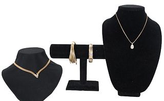 Collection of Ladies Gold Jewelry, 27 DWT