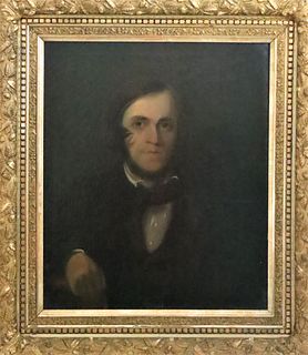 Antique Portrait of a Gentleman, Oil on Canvas