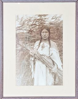 Photo Titled "The Reed Gatherer"