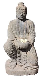 Sand Stone Buddha Garden Statue