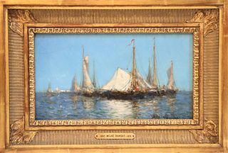 Milne Ramsey (1847-1915) American, Oil on Board
