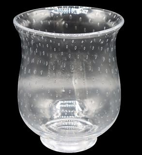 Steuben Controlled Bubble Glass Vase