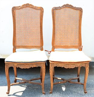 Pair of Antique French Side Chairs