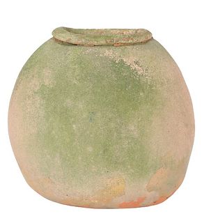 Frank Colson (20th C) Raku Ware Style Vase
