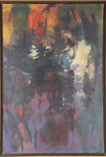Elden Heart Rowland (1915-1982) Amer, Oil/Canvas
