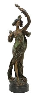 After Emile Bruchon (1800-1895) Bronze Sculpture
