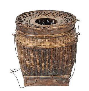 Woven Fishing Basket
