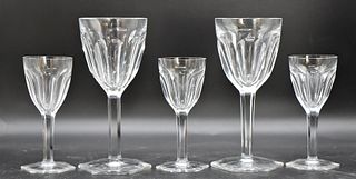 Selection of (5) Baccarat Cut Glass