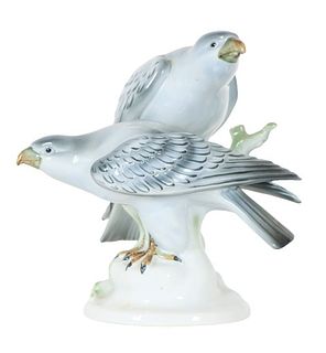 Bavaria Porcelain Bird Figurine