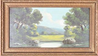 Signed Early 20th Century California Landscape