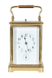 Gilt Mantel Carriage Clock