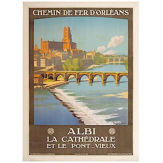 Travel Poster by Leon Constant Duval 