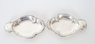 Pair of Mapping & Webb Sterling Dishes,  6 OZT