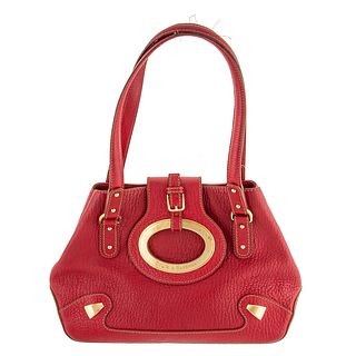 A Dolce & Gabbana Pebbled Leather Ring Bag