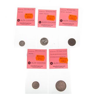 Nice Group of Five Type Coins