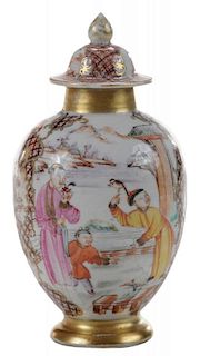 Chinese Gilt and Enameled Porcelain