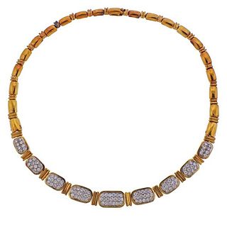 14K Gold Diamond Necklace